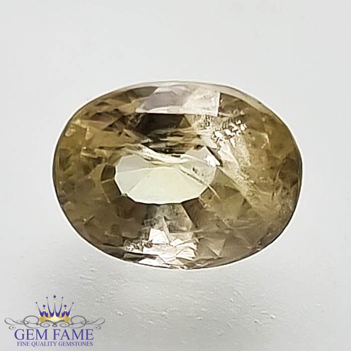 Yellow Sapphire (Pukhraj) Gemstone-1.73ct