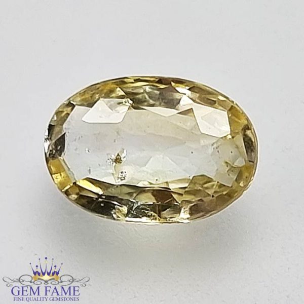 Yellow Sapphire (Pukhraj) Gemstone-1.54ct