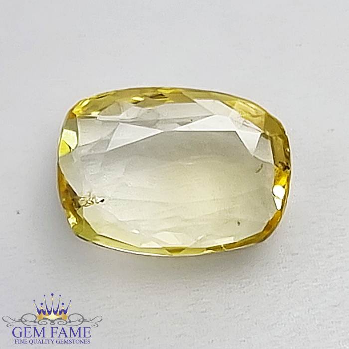 Yellow Sapphire (Pukhraj) Gemstone-1.54ct