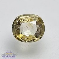 Yellow Sapphire (Pukhraj) Gemstone-1.04ct