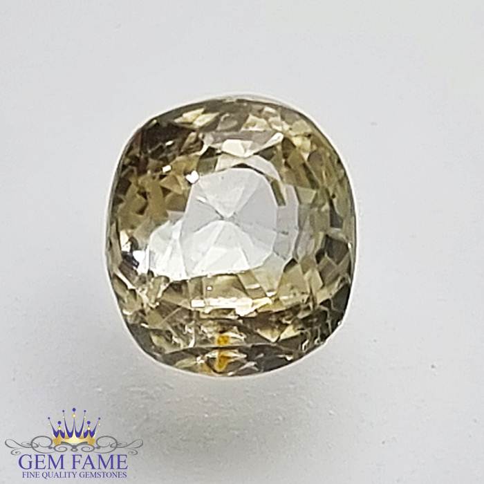 Yellow Sapphire (Pukhraj) Gemstone-1.69ct