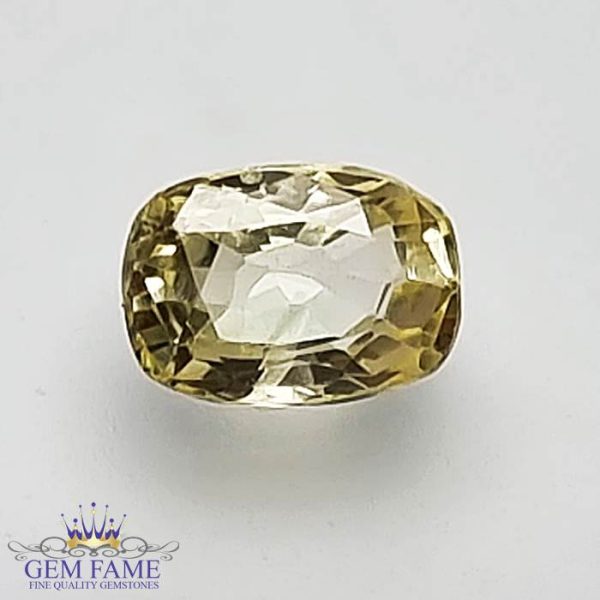 Yellow Sapphire (Pukhraj) Gemstone-1.06ct