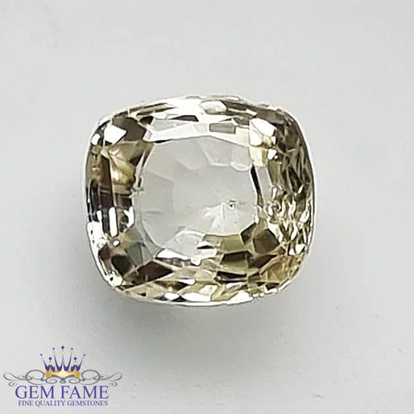 Yellow Sapphire Pukhraj Gemstone 4.18ct Ceylon