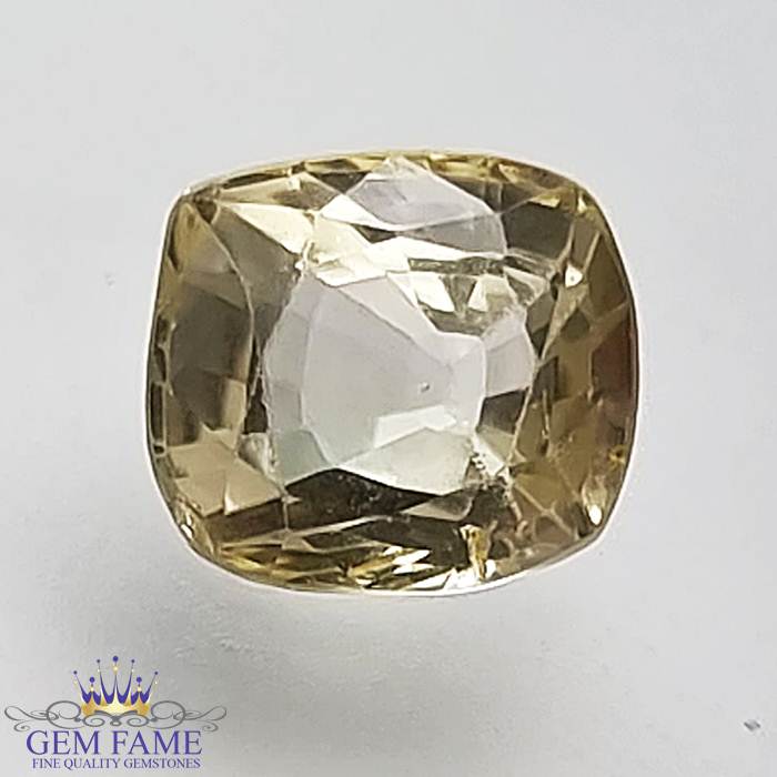 Yellow Sapphire (Pukhraj) Gemstone-1.45ct