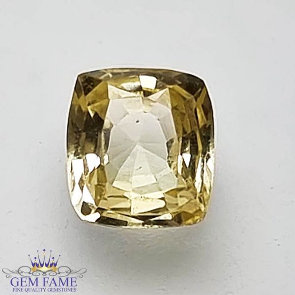 Yellow Sapphire (Pukhraj) Gemstone-0.90ct