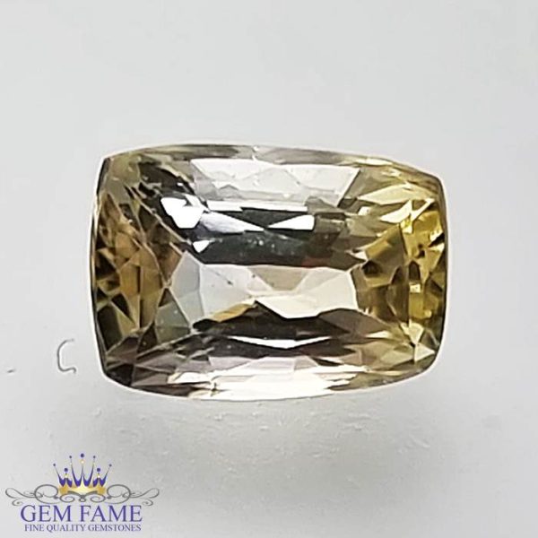 Yellow Sapphire (Pukhraj) Gemstone-1.22ct