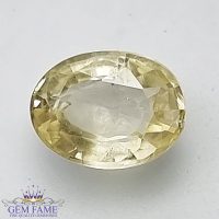 Yellow Sapphire (Pukhraj) Gemstone-2.06ct