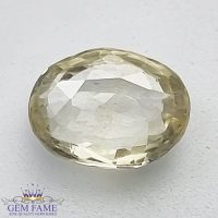 Yellow Sapphire (Pukhraj) Gemstone-2.06ct