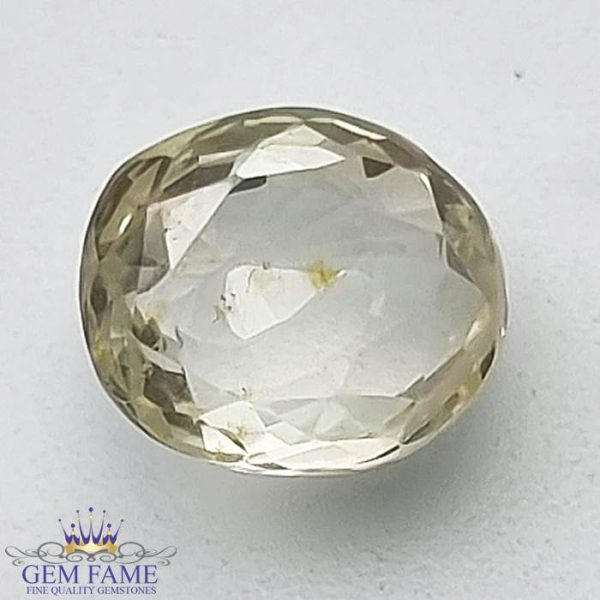 Yellow Sapphire (Pukhraj) Gemstone-2.42ct