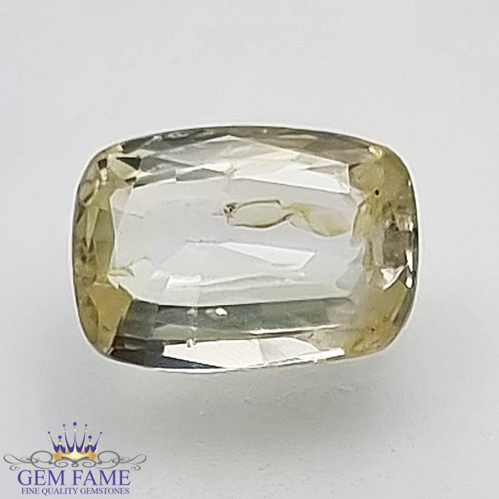 Yellow Sapphire (Pukhraj) Gemstone-1.51ct