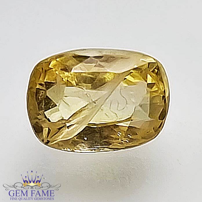 Yellow Sapphire (Pukhraj) Gemstone-1.94ct