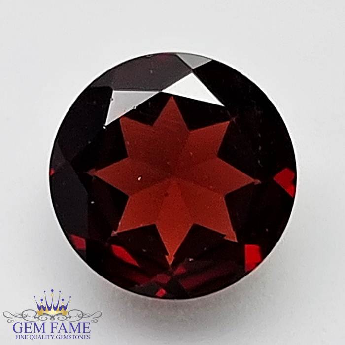 Almandine Garnet Gemstone 3.49ct