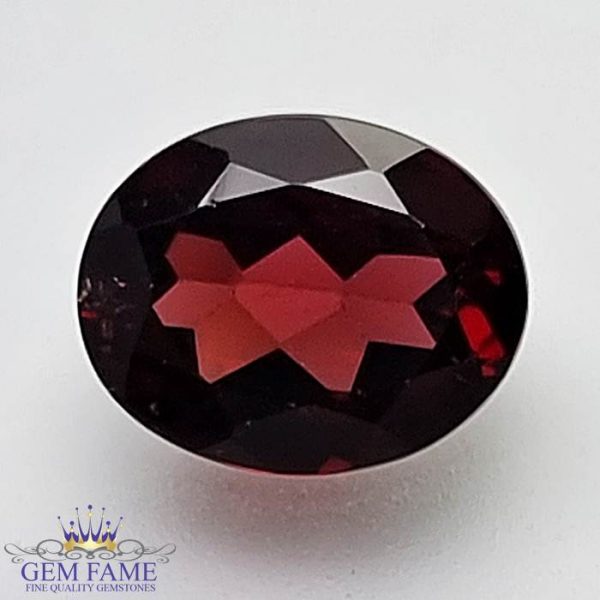 Almandine Garnet Gemstone 3.06ct