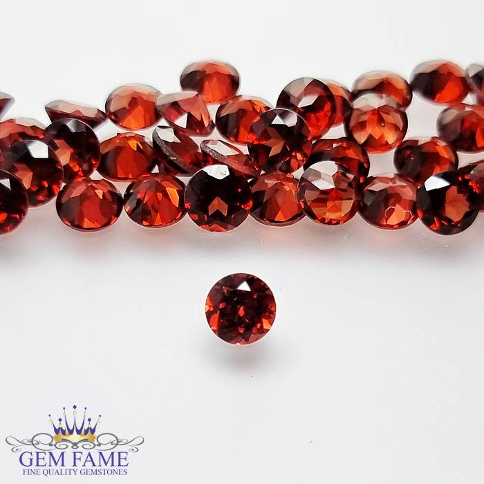 Almandine Garnet 5.00mm Round