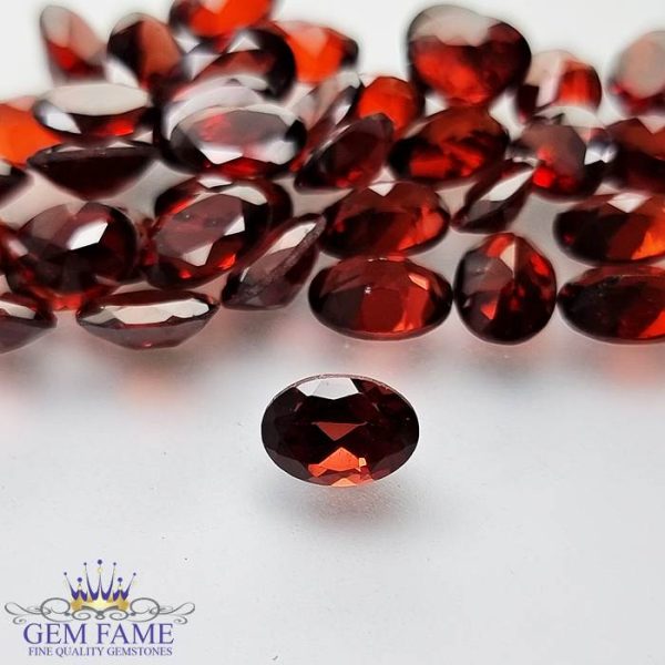 Almandine Garnet 5.00x7.00mm Oval