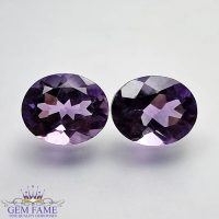 Amethyst Stone (Pair) 6.99ct