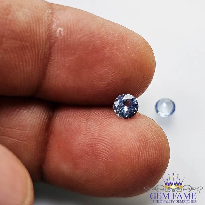 Blue Sapphire Neelam Stone 1.07ct Pair