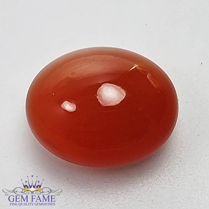 Carnelian Gemstone 6.33ct