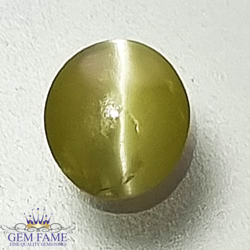 Chrysoberyl Cat's Eye Gemstone 0.74ct