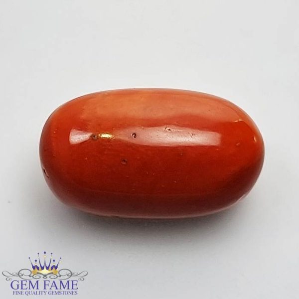 Coral (Moonga) Gemstone 12.82ct