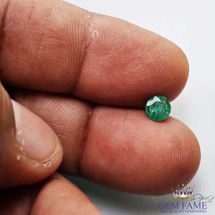 Emerald Panna Stone 0.68ct Zambia
