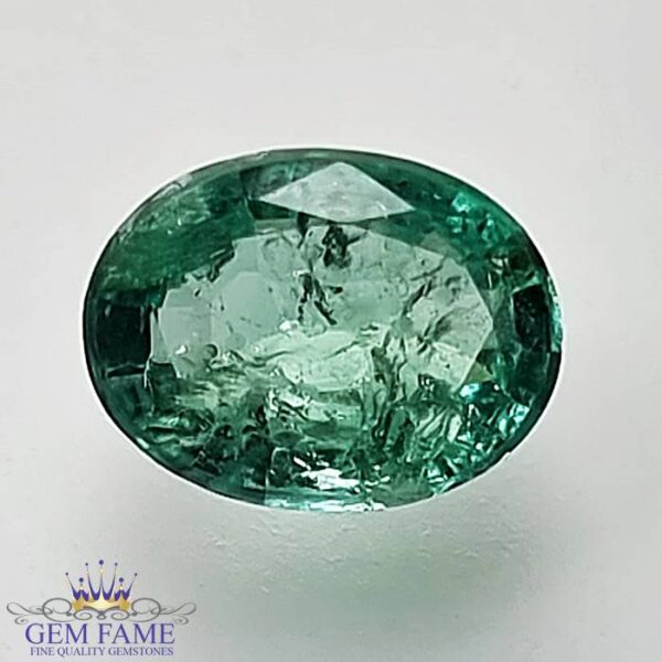 Emerald (Panna) Gemstone 1.23ct Zambia