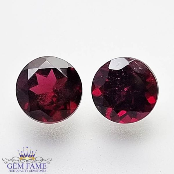 Rhodolite Garnet (Pair) Gemstone