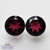 Rhodolite Garnet (Pair) Gemstone