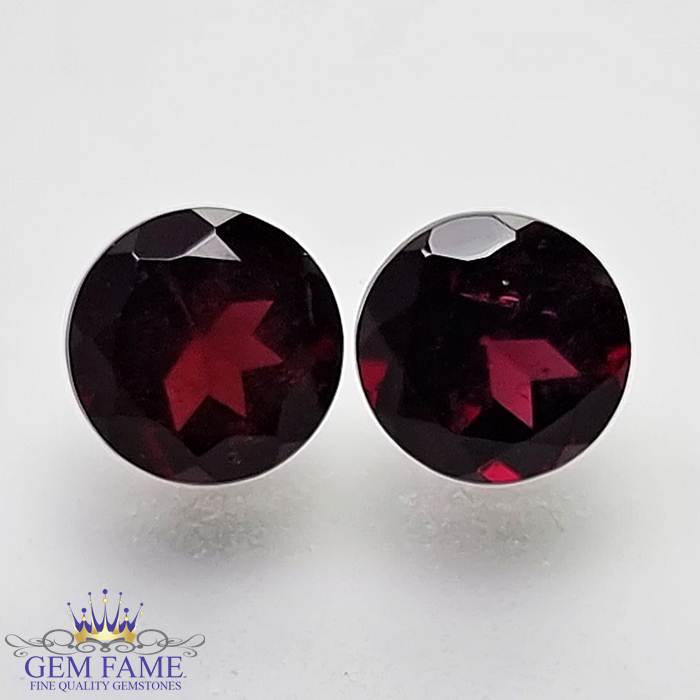 Rhodolite Garnet (Pair) Gemstone