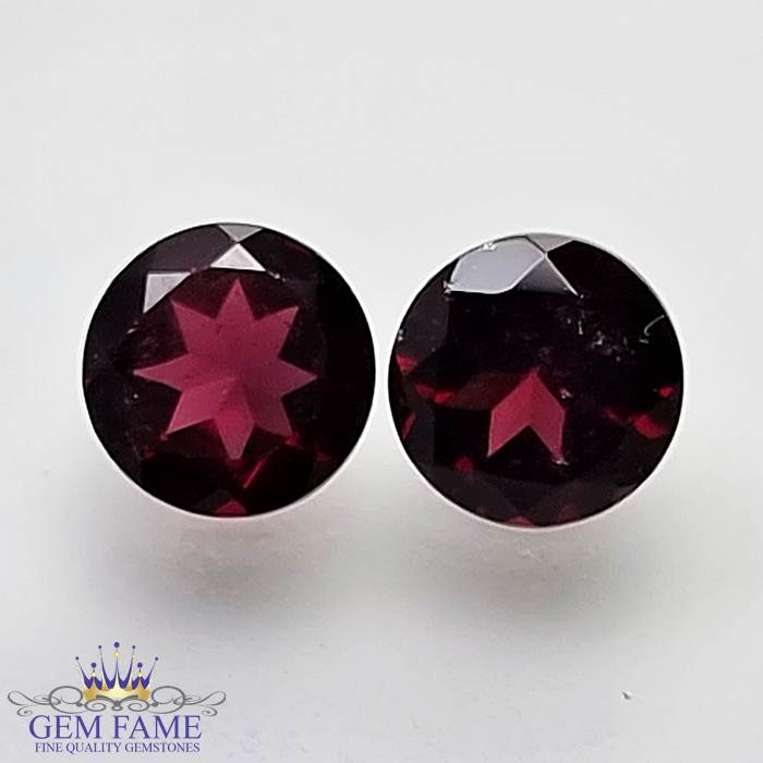 Rhodolite Garnet (Pair) Gemstone