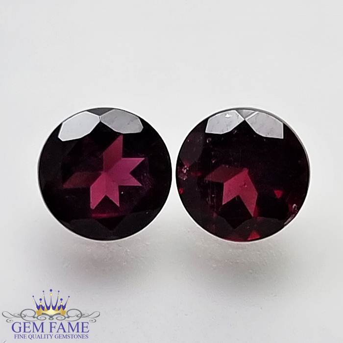 Rhodolite Garnet (Pair) Gemstone