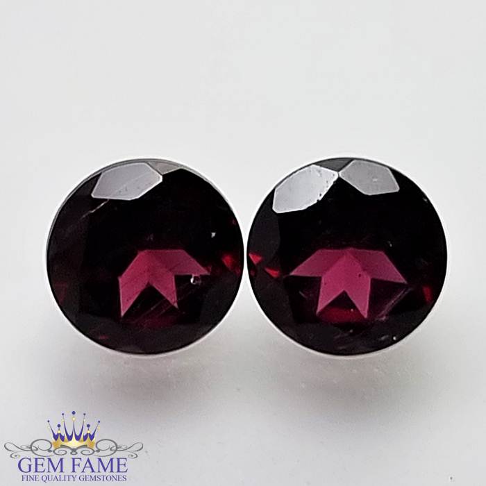 Rhodolite Garnet (Pair) Gemstone