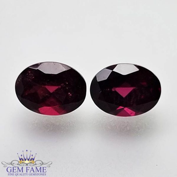 Rhodolite Garnet (Pair) Gemstone