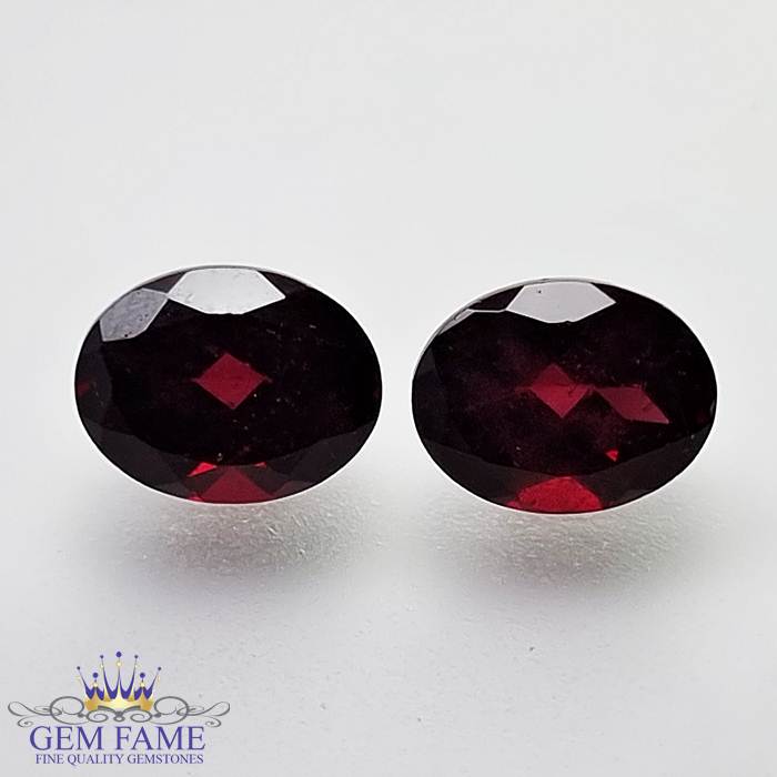 Rhodolite Garnet (Pair) Gemstone