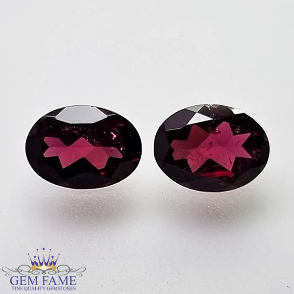 Rhodolite Garnet (Pair) Gemstone