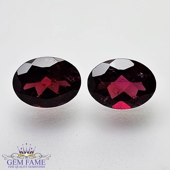 Rhodolite Garnet (Pair) Gemstone