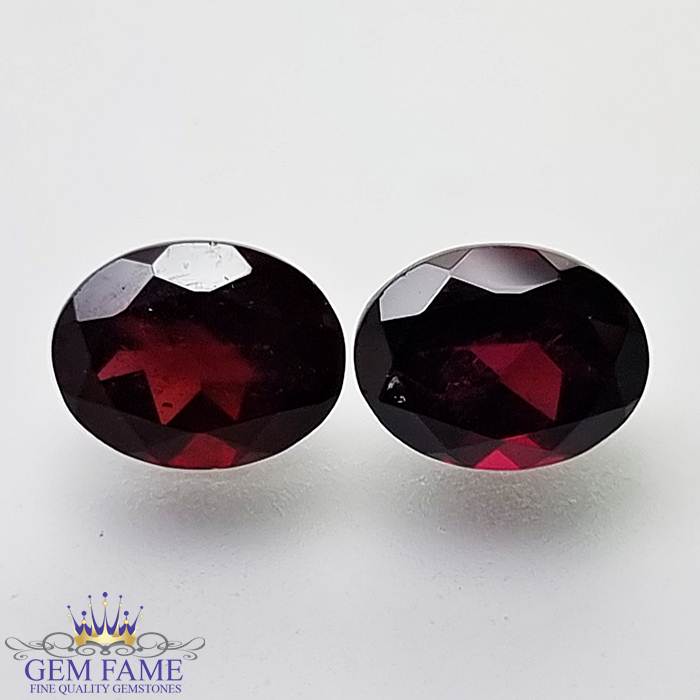 Rhodolite Garnet (Pair) Gemstone