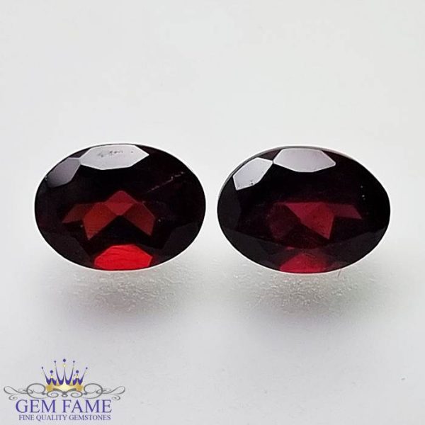 Rhodolite Garnet (Pair) Gemstone