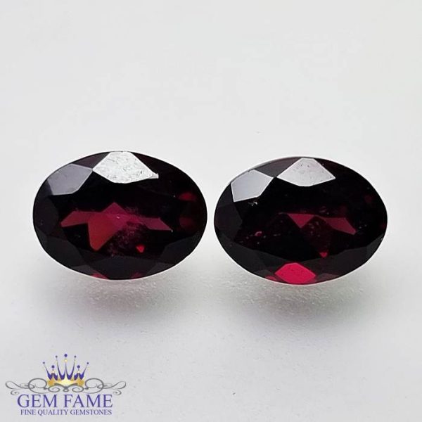 Rhodolite Garnet (Pair) Gemstone