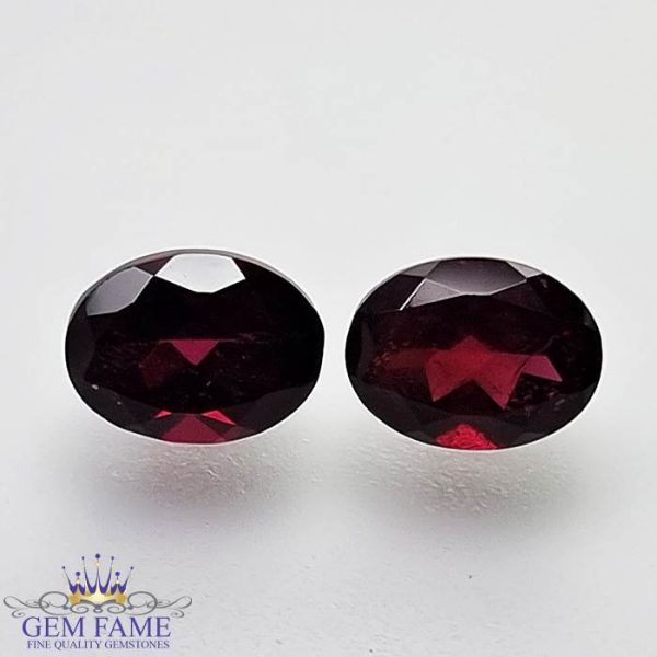 Rhodolite Garnet (Pair) Gemstone