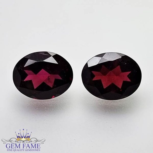 Rhodolite Garnet (Pair) Gemstone