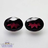 Rhodolite Garnet (Pair) Gemstone