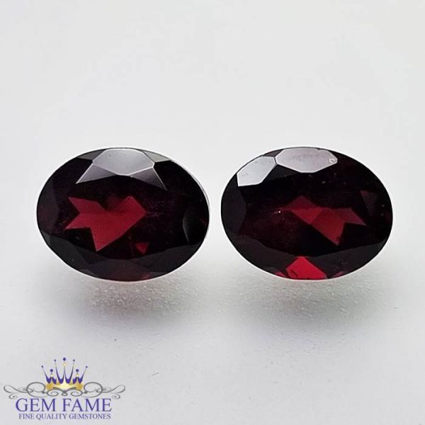 Rhodolite Garnet (Pair) Gemstone