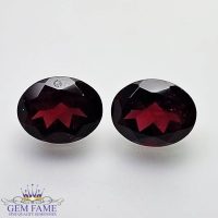 Rhodolite Garnet (Pair) Gemstone