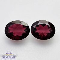 Rhodolite Garnet (Pair) Gemstone