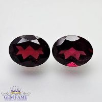 Rhodolite Garnet (Pair) Gemstone