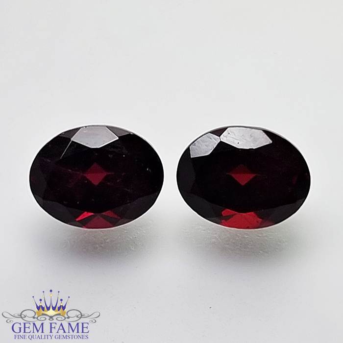 Rhodolite Garnet (Pair) Gemstone