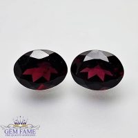 Rhodolite Garnet (Pair) Gemstone