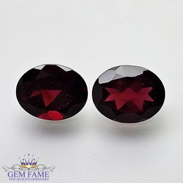 Rhodolite Garnet (Pair) Gemstone