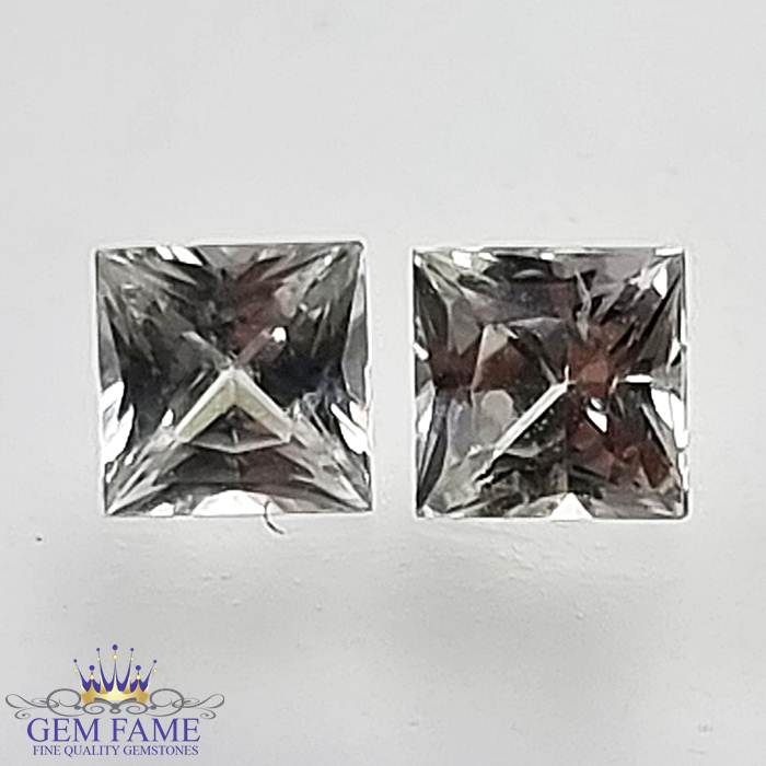 White Sapphire (SafedPukhraj) Gemstone